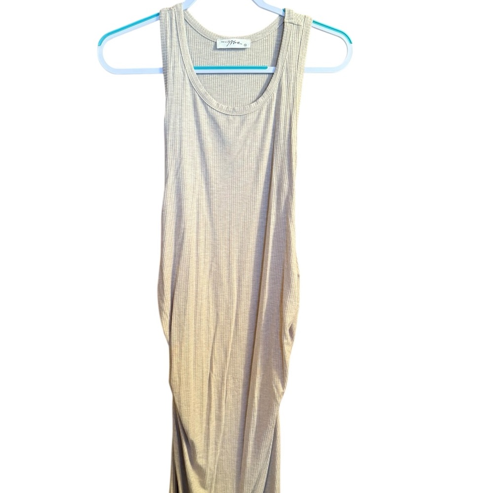 Hello MIZ Ribbed Maternity Dress